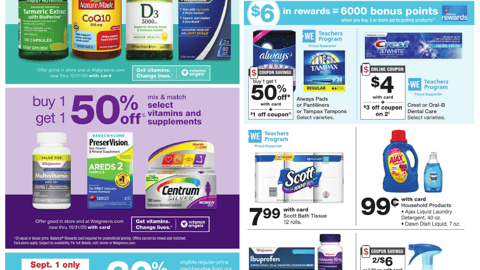 Walgreens P&G Feature